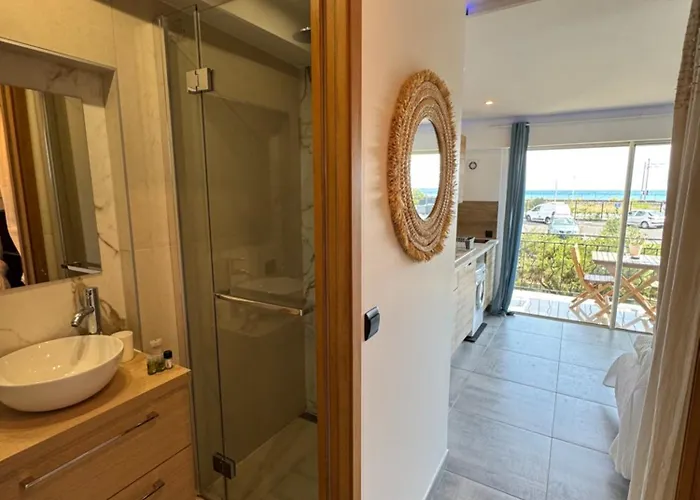 Le Cocon Marin , Vue , Clim , Parking , Piscine Appartement Antibes