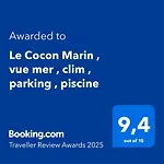 Le Cocon Marin , Vue , Clim , Parking , Piscine * Антіб